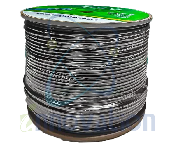 Bobine Câble Coaxial RG59 + Alimentation – Spécial Vidéosurveillance – 100m / 305m