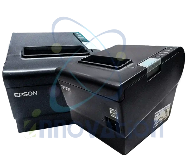 Imprimante thermique de reçus Epson TM-T88 - Imprimante ticket de caisse 80mm USB/Ethernet avec coupe-papier automatique