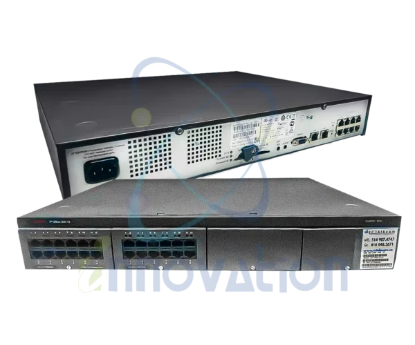 IPBX Avaya IP Office 500 V2 - Serveur téléphonique rack 1U entreprise, extensible jusqu'à 384 postes, ports analogiques et VoIP