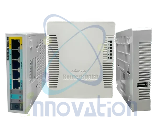 Routeur MikroTik RouterBOARD RB951Ui-2HnD - Routeur WiFi 2.4GHz 5 ports Ethernet PoE-in, USB, RouterOS L4