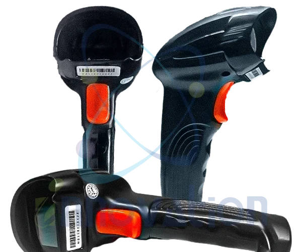 Lecteur de codes-barres sans fil robuste - Scanner industriel 1D laser haute fréquence