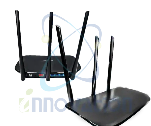 Routeur WiFi TP-Link 4 antennes - Routeur sans fil N 300Mbps/450Mbps, 4 ports LAN, longue portée